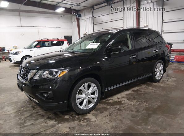 5N1DR2MMXJC612878 2018 NISSAN PATHFINDER Black Передня ліва чверть