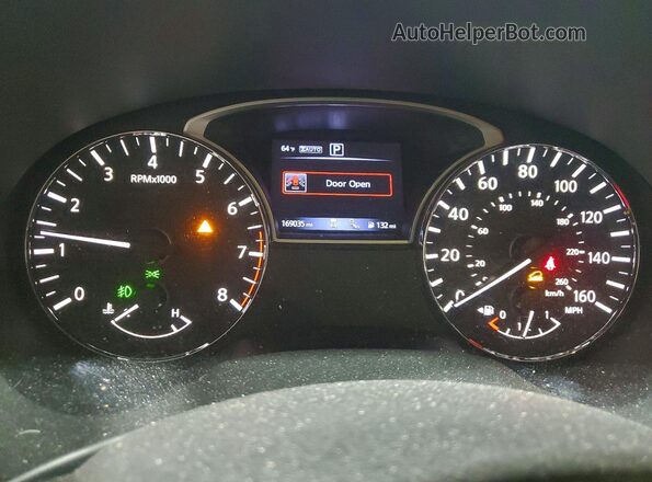 5N1DR2MMXJC612928 2018 NISSAN PATHFINDER White Vista del cuadro de instrumentos