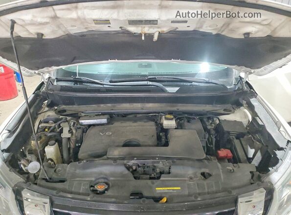 5N1DR2MMXJC612928 2018 NISSAN PATHFINDER White Vista del compartimento del motor