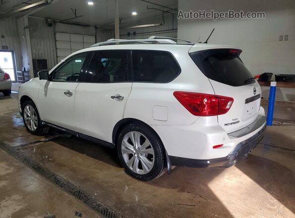 5N1DR2MMXJC612928 2018 NISSAN PATHFINDER White Trasero izquierdo