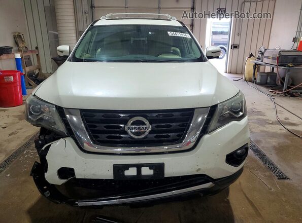 5N1DR2MMXJC612928 2018 NISSAN PATHFINDER White Vista frontal