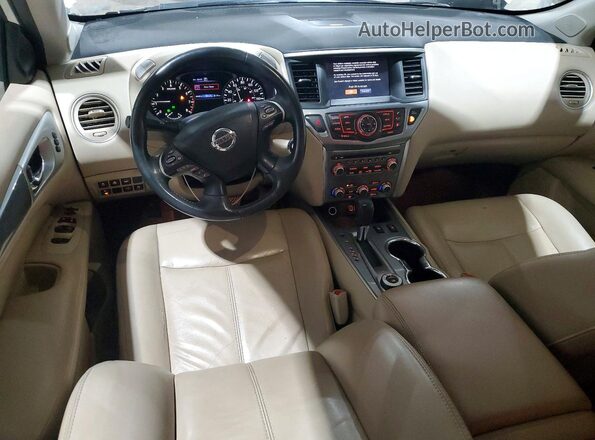 5N1DR2MMXJC612928 2018 NISSAN PATHFINDER White Vista del salpicadero