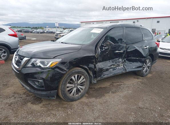 5N1DR2MMXJC615070 2018 NISSAN PATHFINDER Black Передня ліва чверть