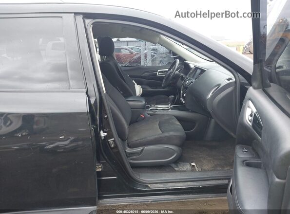 5N1DR2MMXJC615070 2018 NISSAN PATHFINDER Black Вид салону спереду