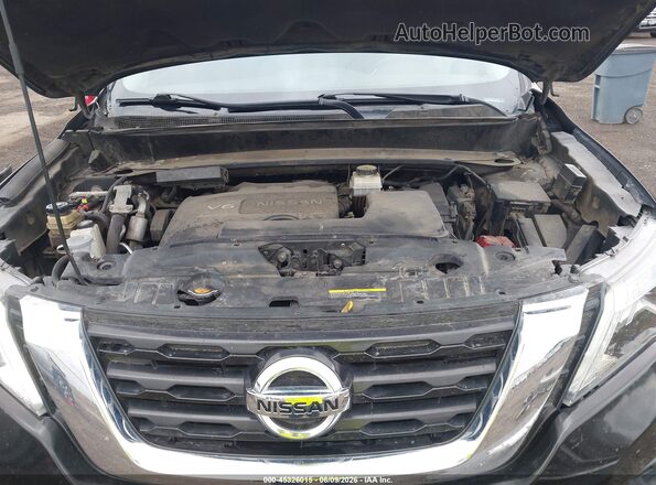 5N1DR2MMXJC615070 2018 NISSAN PATHFINDER Black Вид ззаду