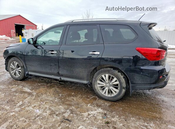 5N1DR2MMXJC629017 2018 NISSAN PATHFINDER Black Rear left