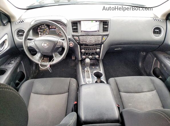 5N1DR2MMXJC629017 2018 NISSAN PATHFINDER Black Dashboard view