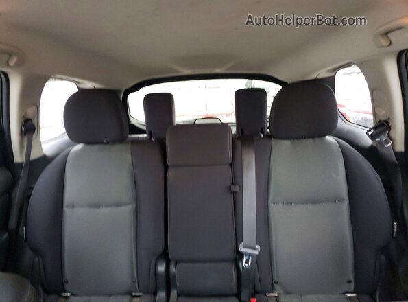 5N1DR2MMXJC629017 2018 NISSAN PATHFINDER Black Rear seats view