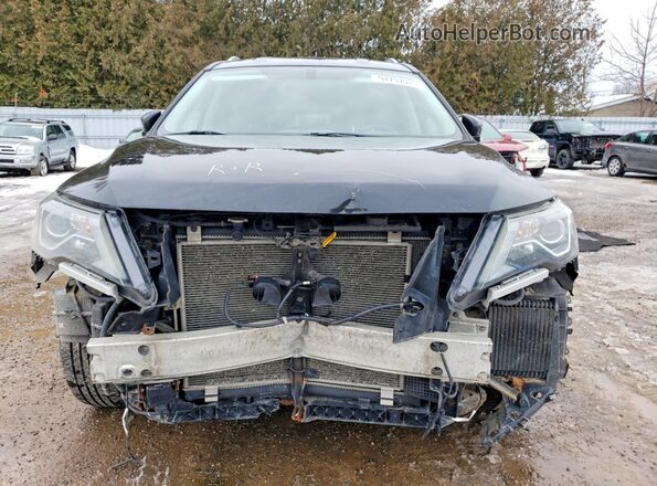 5N1DR2MMXJC629017 2018 NISSAN PATHFINDER Black Front view