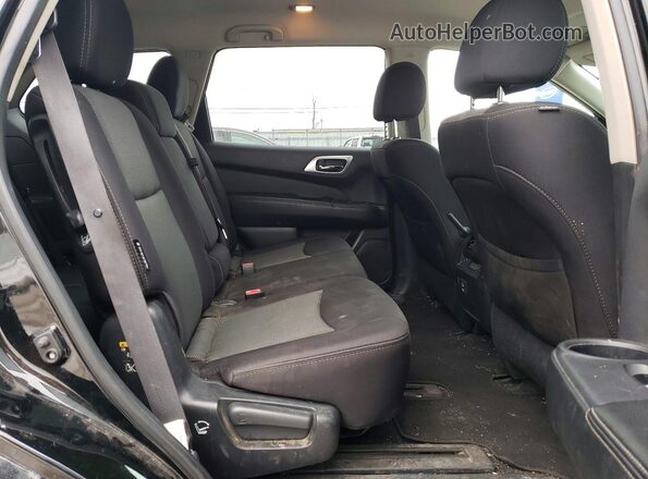 5N1DR2MMXJC629017 2018 NISSAN PATHFINDER Black Rear interior view