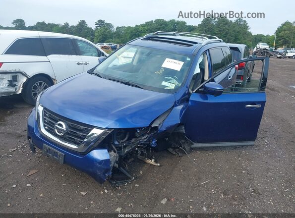 5N1DR2MMXJC649980 2018 NISSAN PATHFINDER Blue წინა ხედი