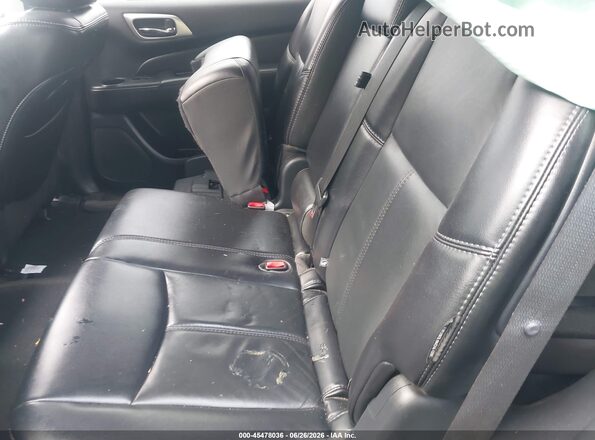 5N1DR2MMXJC649980 2018 NISSAN PATHFINDER Blue VIN კოდის სტიკერის ხედი