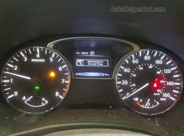5N1DR2MMXKC582525 2019 NISSAN PATHFINDER Зеленый Вид щитка приборов