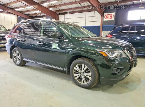5N1DR2MMXKC582525 2019 NISSAN PATHFINDER Зеленый Передняя правая четверть