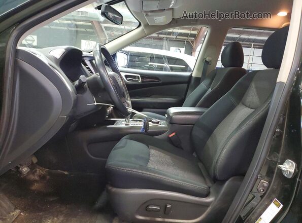 5N1DR2MMXKC582525 2019 NISSAN PATHFINDER Зеленый Вид салона спереди