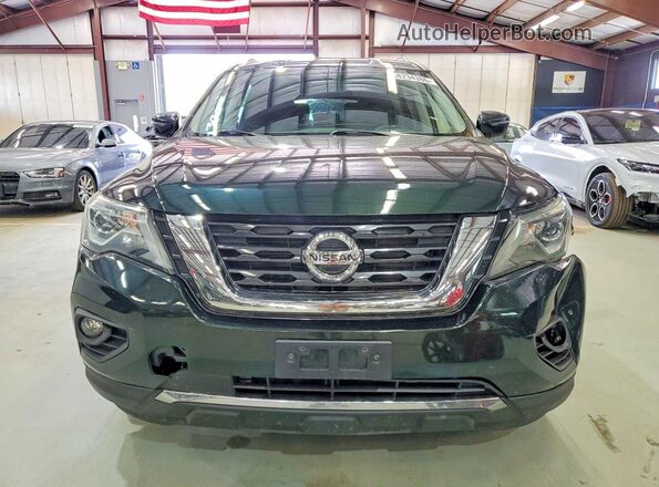 5N1DR2MMXKC582525 2019 NISSAN PATHFINDER Зеленый Вид спереди