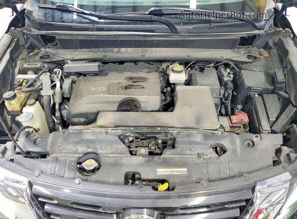 5N1DR2MMXKC582525 2019 NISSAN PATHFINDER Зеленый Вид подкапотного пространства