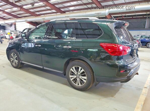 5N1DR2MMXKC582525 2019 NISSAN PATHFINDER Зеленый Задняя левая четверть