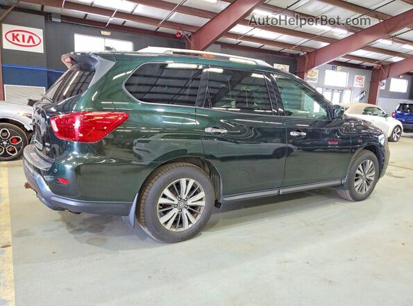 5N1DR2MMXKC582525 2019 NISSAN PATHFINDER Зеленый Задняя правая четверть