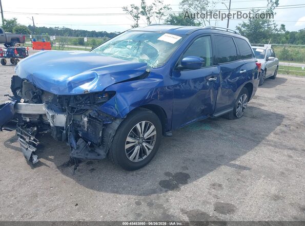 5N1DR2MMXKC591757 2019 NISSAN PATHFINDER Blue Front left