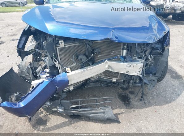 5N1DR2MMXKC591757 2019 NISSAN PATHFINDER Blue Dashboard view