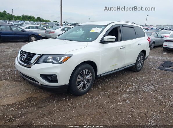 5N1DR2MMXKC605673 2019 NISSAN PATHFINDER White Передня ліва чверть