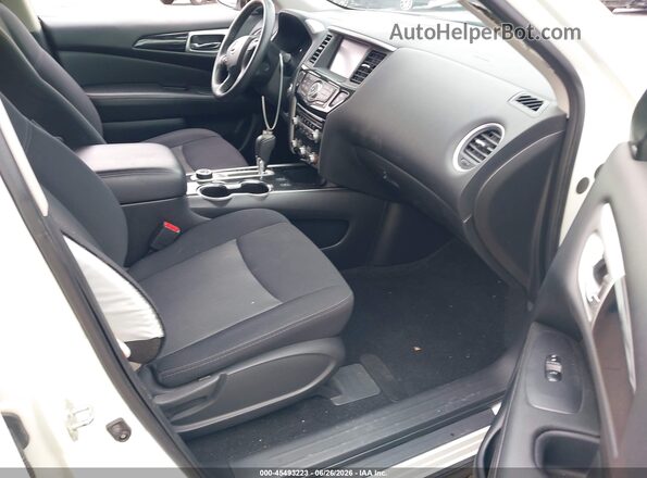 5N1DR2MMXKC605673 2019 NISSAN PATHFINDER White Вид салону спереду