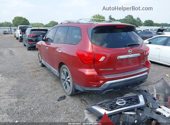 5N1DR2MN0HC610107 2017 NISSAN PATHFINDER Red უკანა მარცხენა