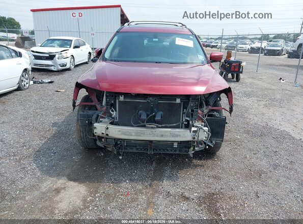 5N1DR2MN0HC610107 2017 NISSAN PATHFINDER Red წინა ხედი