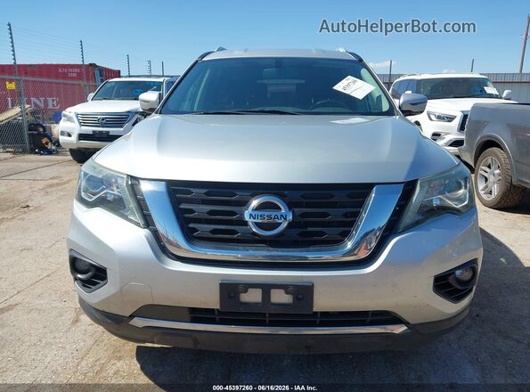 5N1DR2MN0HC625805 2017 NISSAN PATHFINDER Silver Սարքավորումների վահանակի տեսք