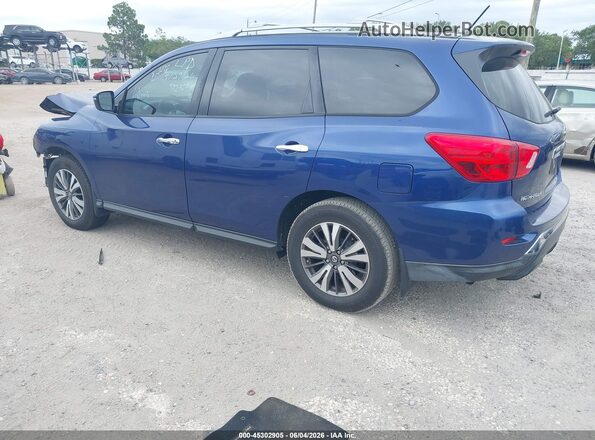 5N1DR2MN0HC902761 2017 NISSAN PATHFINDER Blue Հետևի ձախ