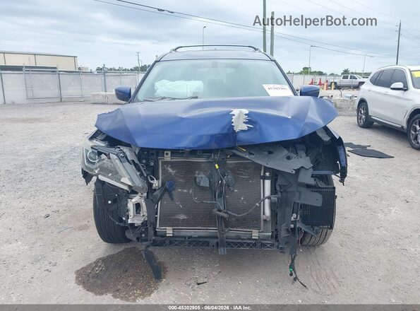5N1DR2MN0HC902761 2017 NISSAN PATHFINDER Blue Սալոնի հետևի տեսք
