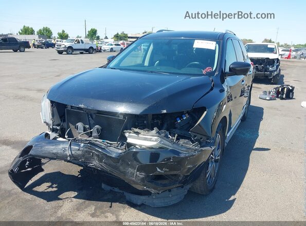 5N1DR2MN0JC626751 2018 NISSAN PATHFINDER Black Front left