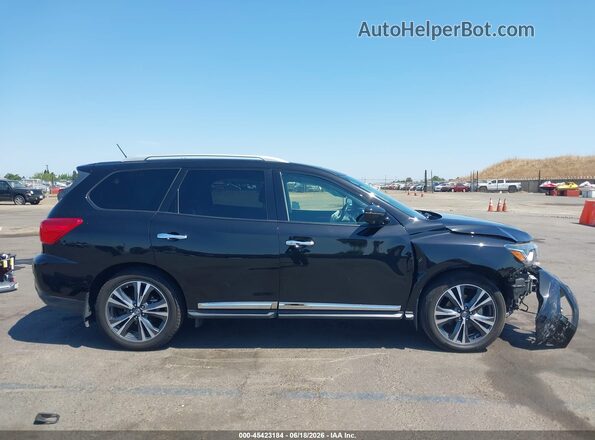 5N1DR2MN0JC626751 2018 NISSAN PATHFINDER Black Rear interior view