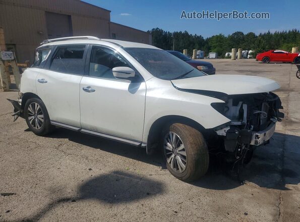 5N1DR2MN0JC631898 2018 NISSAN PATHFINDER White Delantero derecho