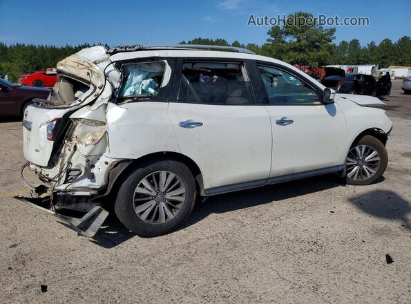 5N1DR2MN0JC631898 2018 NISSAN PATHFINDER White Trasero derecho