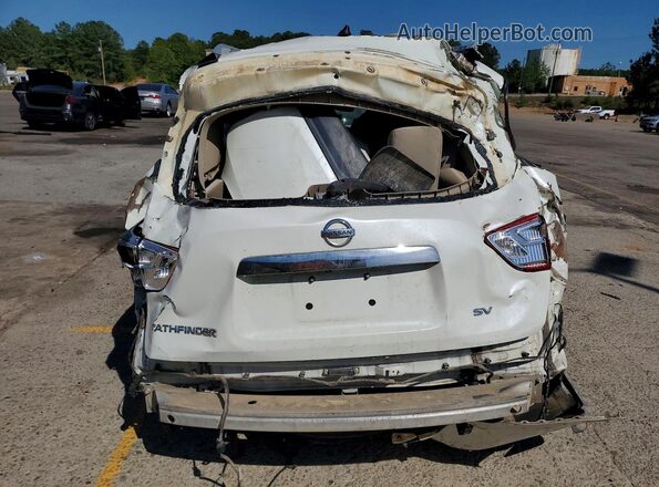 5N1DR2MN0JC631898 2018 NISSAN PATHFINDER White Vista trasera
