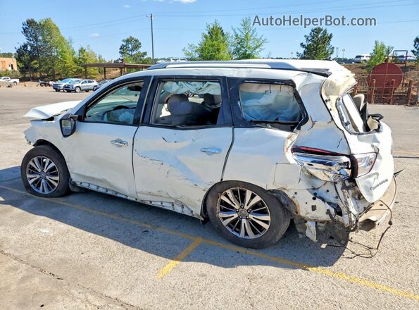 5N1DR2MN0JC631898 2018 NISSAN PATHFINDER White Trasero izquierdo