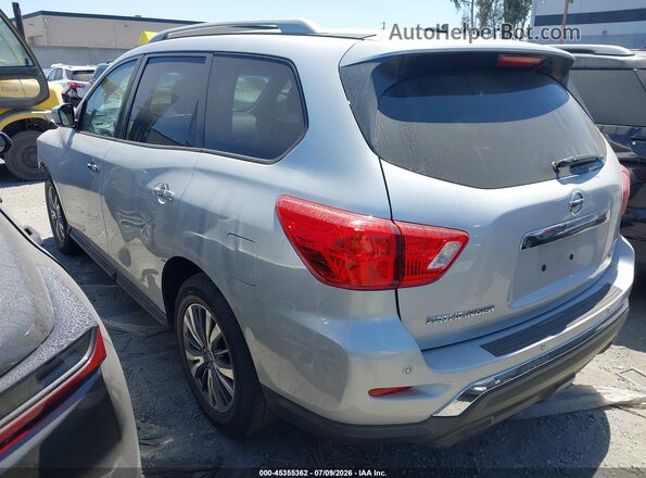5N1DR2MN0JC668479 2018 NISSAN PATHFINDER Серебряный Задняя левая четверть