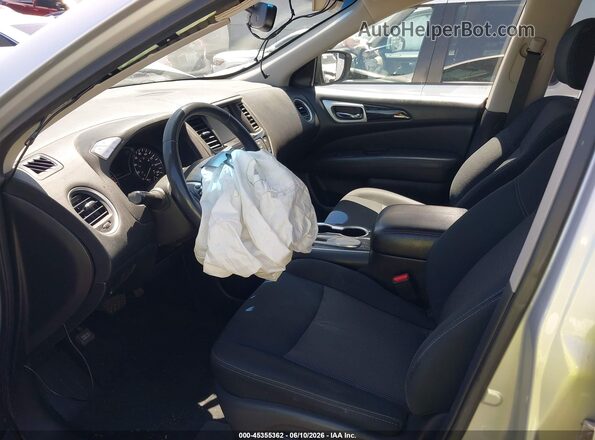 5N1DR2MN0JC668479 2018 NISSAN PATHFINDER Серебряный Вид салона спереди