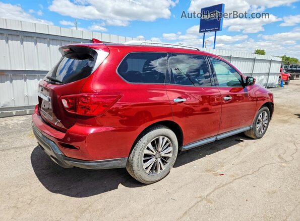 5N1DR2MN0KC593929 2019 NISSAN PATHFINDER Red 