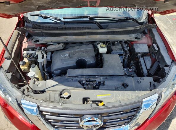 5N1DR2MN0KC593929 2019 NISSAN PATHFINDER Red 