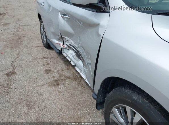 5N1DR2MN0KC623639 2019 NISSAN PATHFINDER Silver Widok z przodu