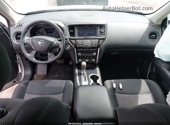 5N1DR2MN0KC623639 2019 NISSAN PATHFINDER Silver Widok wnętrza z przodu