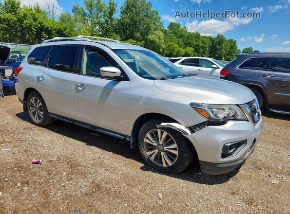 5N1DR2MN0KC625472 2019 NISSAN PATHFINDER Silver Przód prawy