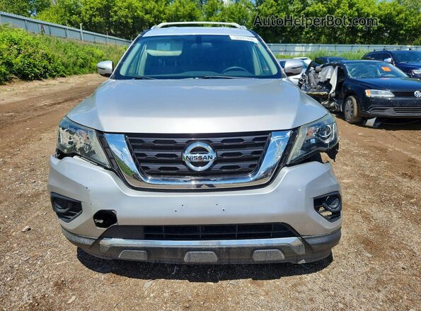 5N1DR2MN0KC625472 2019 NISSAN PATHFINDER Silver Widok z przodu
