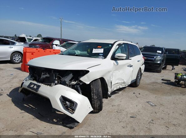 5N1DR2MN1HC632617 2017 NISSAN PATHFINDER White Передня ліва чверть