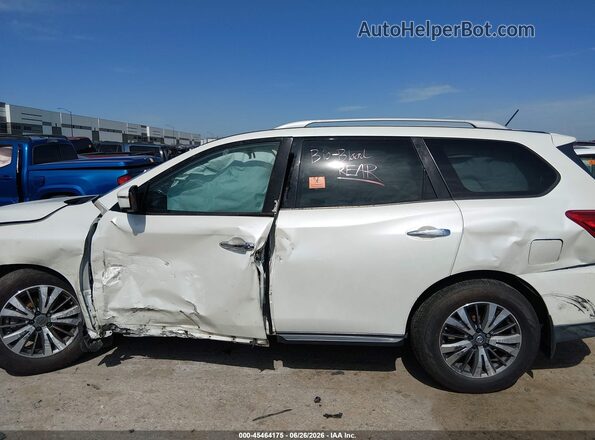 5N1DR2MN1HC632617 2017 NISSAN PATHFINDER White Вид задньої частини салону