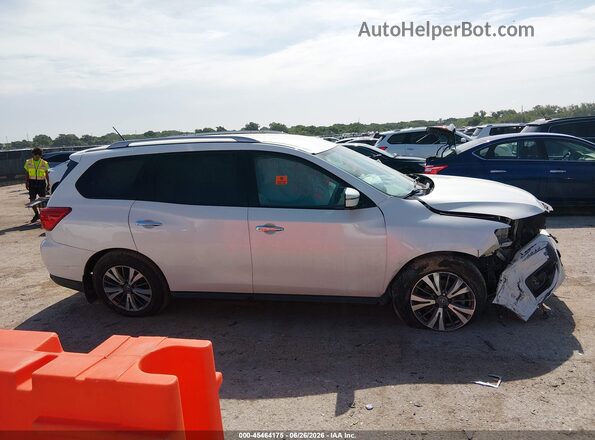 5N1DR2MN1HC632617 2017 NISSAN PATHFINDER White Вид щитка приладів