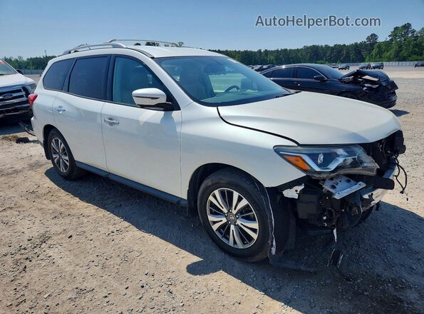 5N1DR2MN1HC642306 2017 NISSAN PATHFINDER Белый Передняя правая четверть